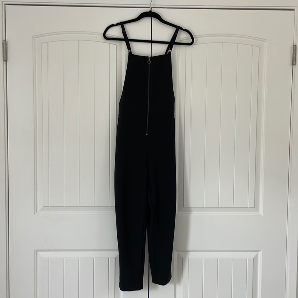 Forever 21 black overalls